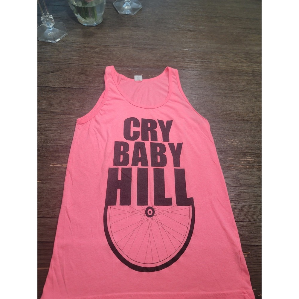 American Apparel, Pink Large) Cry Baby Hill Tank Top Workout